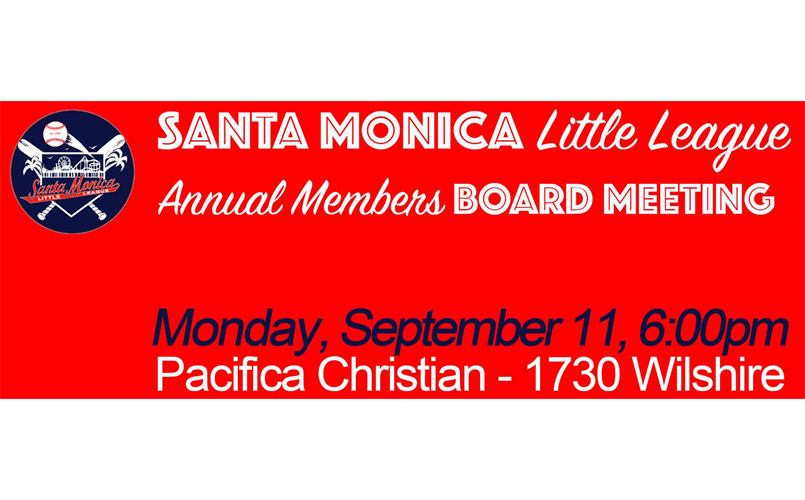 Annual Members Board Meeting - Mon 9/11
